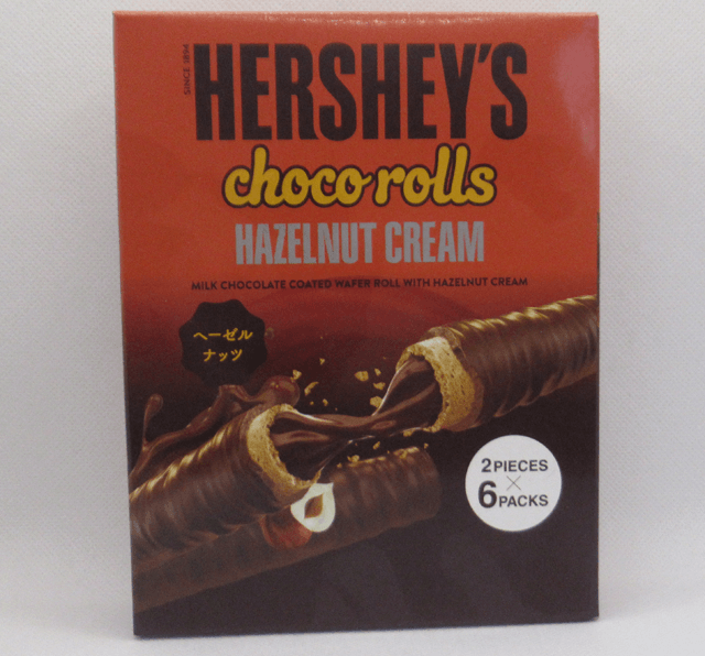 ハーシー「チョコロール ヘーゼルナッツクリーム」の袋