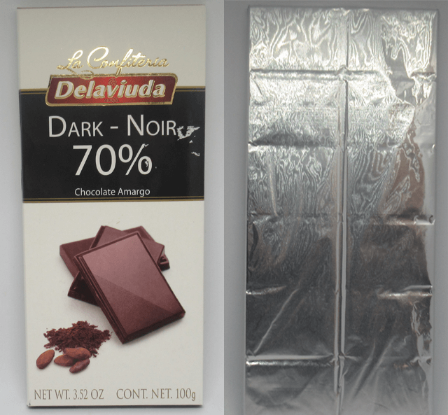 デラビューダ「70％ダークチョコレート」