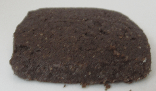 「ブラックココアクッキー」の表面
