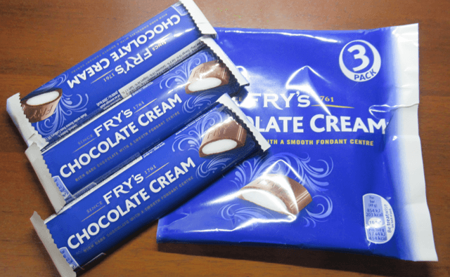 Fry's Chocolate Creamのパッケージ画像