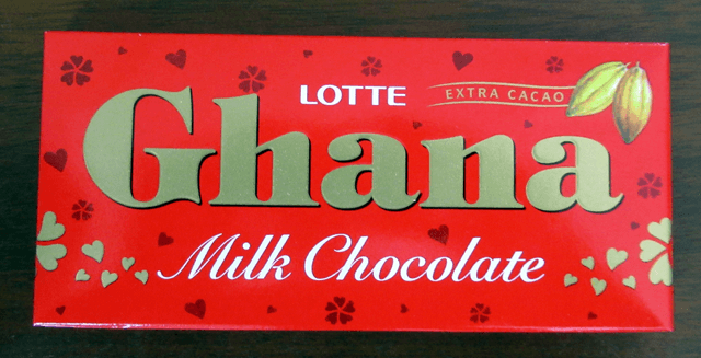 ガーナミルクチョコレートの画像