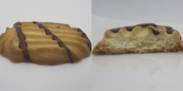 「ウェーブクッキー」の表面