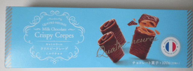 「キャトルウール クリスピークレープ ミルクチョコ」
