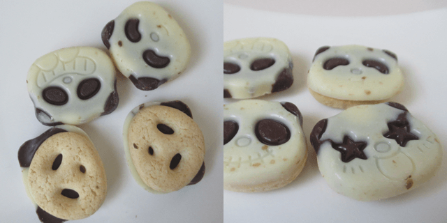 「さくさくぱんだ」の表面